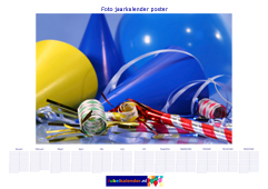makkelijk te gebruiken Pelgrim Waar A1 foto jaarkalender poster liggend | Jubelkalender